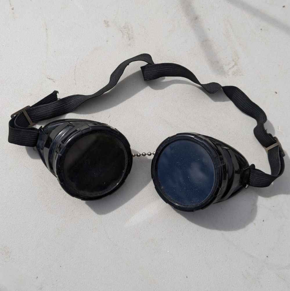 Vintage Steampunk Welder's Goggles
